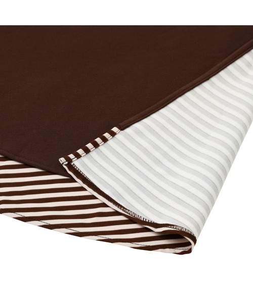 Francfranc（フランフラン）の「ストライプリボン フルエプロン