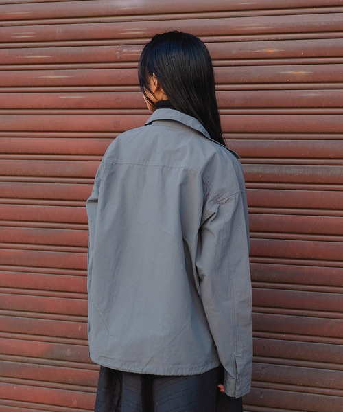 BIG BILL(ビッグビル)の「BIG BILL Overdye Blouson (ビッグビル オーバーダイブルゾン)(2colors)(Men's)(X58601D)(その他アウター・メンズ・タン/スミクロ・M/L)」の13枚目の写真
