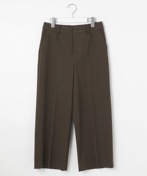 J.PRESS Ladies(J.プレス レディス)の「【WEB限定カラーあり・洗える】NEWESTバックピーチ ワイドパンツ(その他パンツ・レディース・黄土色系/ピンク系/ブラウン系/ブラック系・XXS/XS/S)」の15枚目の写真
