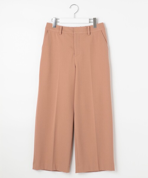 J.PRESS Ladies(J.プレス レディス)の「【WEB限定カラーあり・洗える】NEWESTバックピーチ ワイドパンツ(その他パンツ・レディース・黄土色系/ピンク系/ブラウン系/ブラック系・XXS/XS/S)」の17枚目の写真