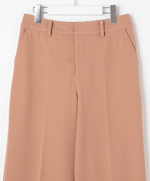 J.PRESS Ladies(J.プレス レディス)の「【WEB限定カラーあり・洗える】NEWESTバックピーチ ワイドパンツ(その他パンツ・レディース・黄土色系/ピンク系/ブラウン系/ブラック系・XXS/XS/S)」の18枚目の写真