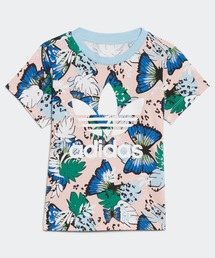 adidas（アディダス）の「HER Studio London アニマル フラワープリント Tシャツ / アディダスオリジナルス (キッズ／子供用)（Tシャツ/カットソー・キッズ）」