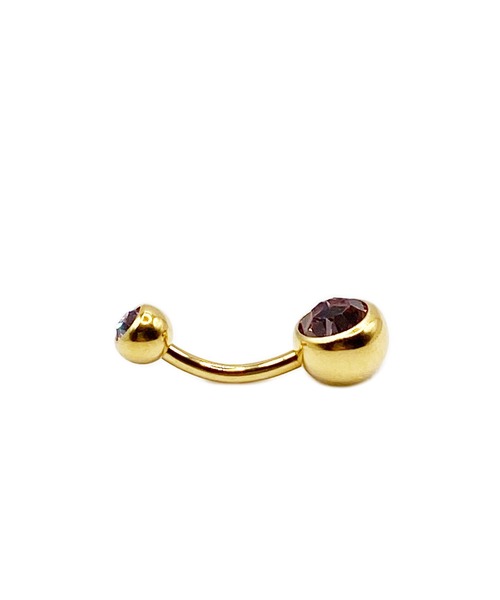 MORPH(モルフ)の「MORPH モルフ ネイブル ボディーピアス 14ゲージ 10mm(ノーマル)(ピアス(片耳用)・レディース・ライトブルー/スカイブルー/ブラック/レッド/ブルー/グリーン/ライトグリーン/エメラルド/クリア/レインボー/ラベンダー/バイオレット/ローズ/ライトピンク・10)」の18枚目の写真