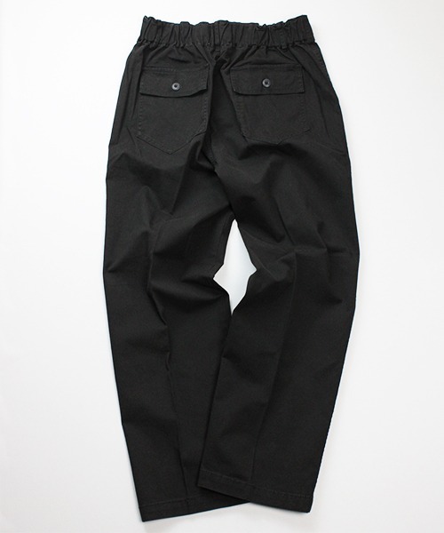 Universal Style Wear(ユニバーサルスタイルウェア)の「Universal Style Wear フネン ベイカーパンツ(チノパンツ・メンズ・カーキ/ブラック・MEDIUM/LARGE/X-LARGE)」の19枚目の写真