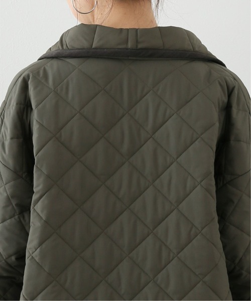 定価46,200円！FRAMeWORK＊ECOキルトスタンドコート　ブラウン FRAMeWORK（フレームワーク）の「ECOキルトスタンドコート