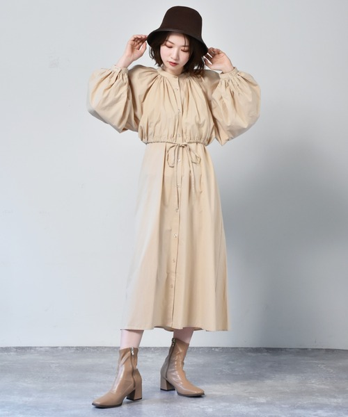 セール 前開きレイヤード風ワンピース ワンピース Retro Girl レトロガール のファッション通販 Zozotown