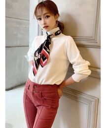 RESEXXY | スカーフニットプルオーバー(ニット/セーター)