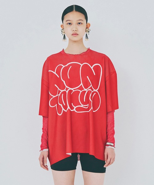 RIB WIDE T-SHIRT