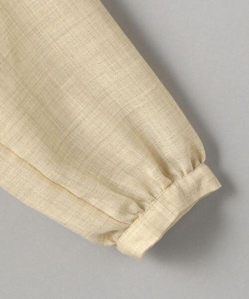 BEAUTY&YOUTH UNITED ARROWS（ビューティーアンドユースユナイテッドアローズ）の「BY フリルカラーシャツ -ウォッシャブル-◆（シャツ/ブラウス・レディース・ブラック/ベージュ・FREE）」の17枚目の写真