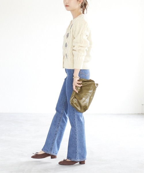 SLOBE IENA（スローブイエナ）の「【MARCO MASI/マルコマージ】 クラッチバッグ◆（クラッチバッグ・レディース・カーキ/ナチュラル・FREE）」の16枚目の写真