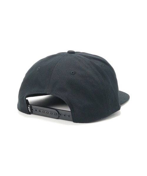 HUF（ハフ）の「ハフ キャップ フラットバイザー スナップバック（キャップ・メンズ・ブラック/カーキ/ブルー/ワイン/グリーン/ブラック×ブラック・FREE）」の15枚目の写真