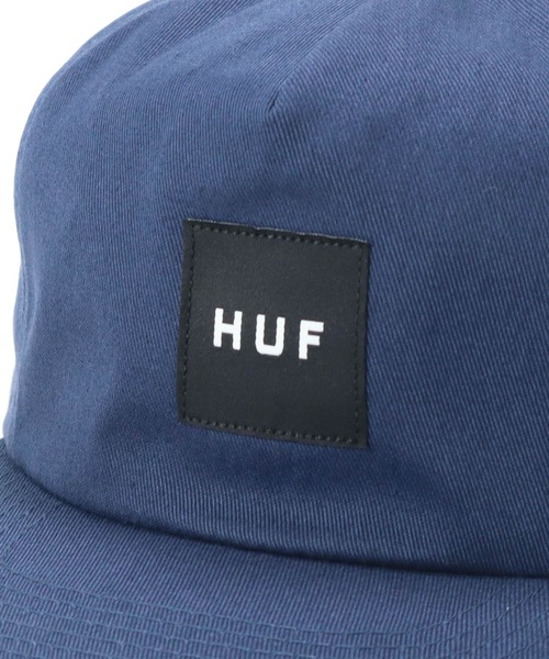 HUF（ハフ）の「ハフ キャップ フラットバイザー スナップバック（キャップ・メンズ・ブラック/カーキ/ブルー/ワイン/グリーン/ブラック×ブラック・FREE）」の21枚目の写真
