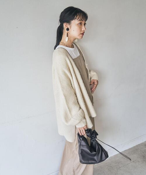 coen（コーエン）の「ギャザーミニバッグ（ボストンバッグ・レディース・ブラック/オリーブ/ベージュ・FREE）」の12枚目の写真