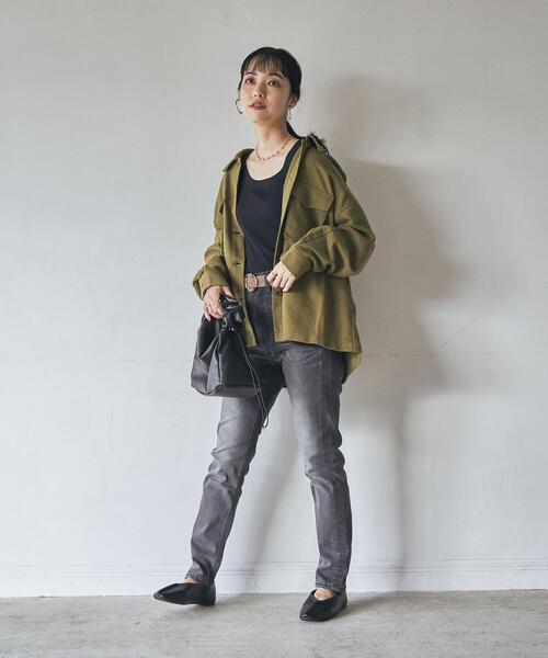 coen（コーエン）の「ギャザーミニバッグ（ボストンバッグ・レディース・ブラック/オリーブ/ベージュ・FREE）」の15枚目の写真