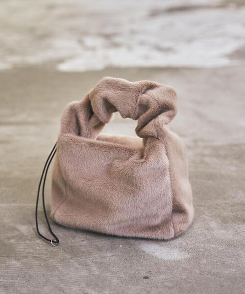 coen（コーエン）の「ギャザーミニバッグ（ボストンバッグ・レディース・ブラック/オリーブ/ベージュ・FREE）」の17枚目の写真