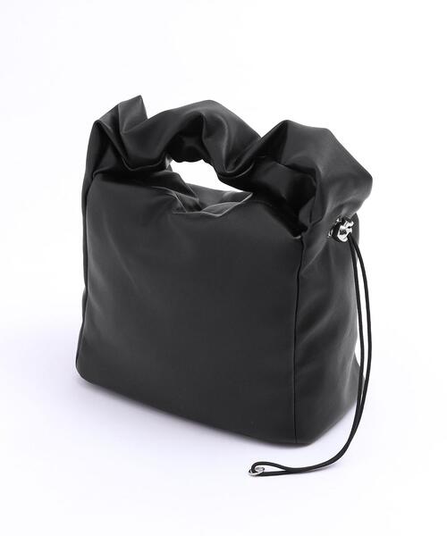 coen（コーエン）の「ギャザーミニバッグ（ボストンバッグ・レディース・ブラック/オリーブ/ベージュ・FREE）」の7枚目の写真