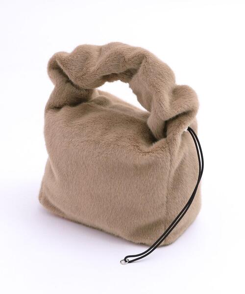 coen（コーエン）の「ギャザーミニバッグ（ボストンバッグ・レディース・ブラック/オリーブ/ベージュ・FREE）」の8枚目の写真