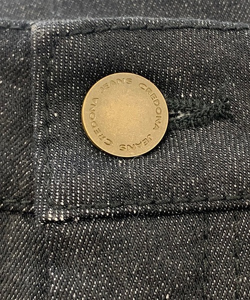 CREDONA（クレドナ）の「ブラックハイウエストスキニーデニム（デニムパンツ・レディース・ブラック・S/M/L）」の16枚目の写真