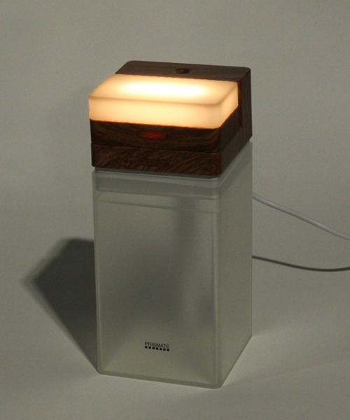 niko and...（ニコアンド）の「【PRISMATE(プリズメイト)】充電式コードレス加湿器 LEDライト付（照明・レディース・ブラウン・0）」の3枚目の写真