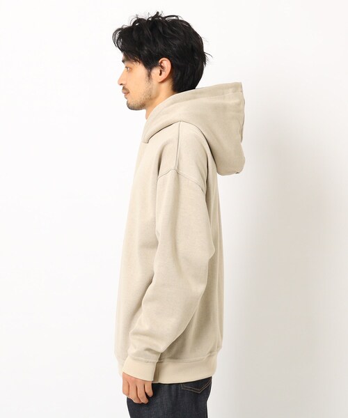 BASECONTROL(ベースコントロール)の「◆Horizon dream 裏毛 配色デザインパーカー(パーカー・メンズ・ブラック/アイボリー/ブラウン系・02/03)」の13枚目の写真