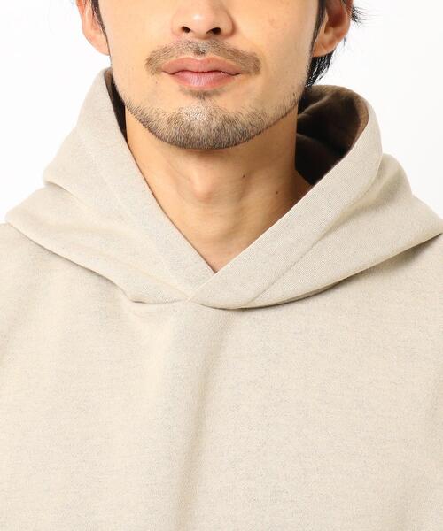 BASECONTROL(ベースコントロール)の「◆Horizon dream 裏毛 配色デザインパーカー(パーカー・メンズ・ブラック/アイボリー/ブラウン系・02/03)」の14枚目の写真