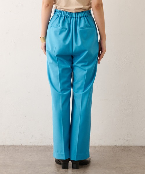 Omekashi（オメカシ）の「センタープレスセミフレアパンツ（その他パンツ・レディース・ブルー/ボルドー/ブラック・36/38）」の8枚目の写真