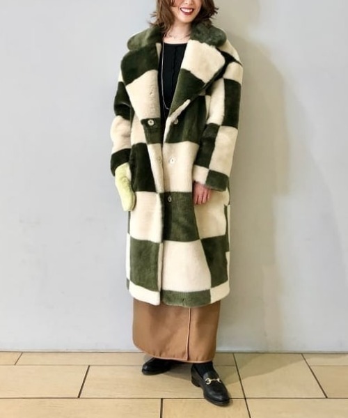 jakke / Katie フェイクファー コート｜ケイティ ファーコート