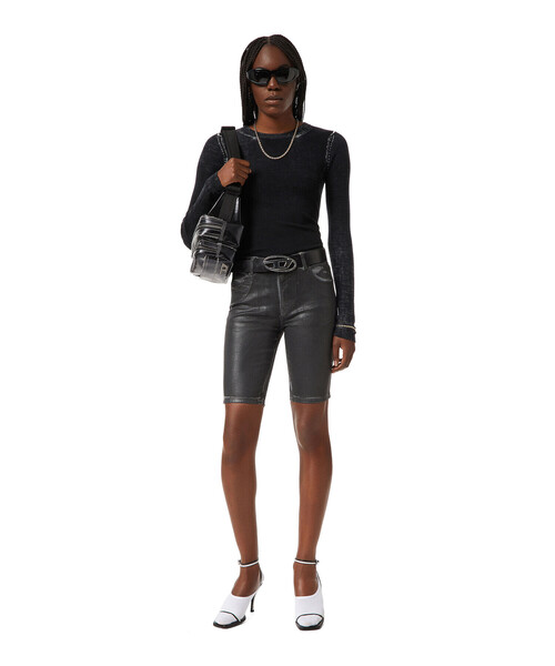 DIESEL（ディーゼル）の「レディース リブニット長袖 トップス ウール グラデーション（ニット/セーター・レディース・ブラック系その他/グレー/ブラック・MEDIUM/LARGE/X-LARGE/SMALL）」の7枚目の写真