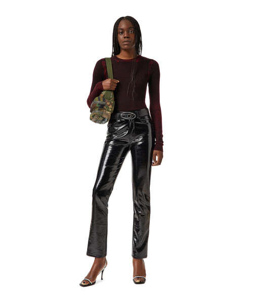 DIESEL（ディーゼル）の「レディース リブニット長袖 トップス ウール グラデーション（ニット/セーター・レディース・ブラック系その他/グレー/ブラック・MEDIUM/LARGE/X-LARGE/SMALL）」の4枚目の写真