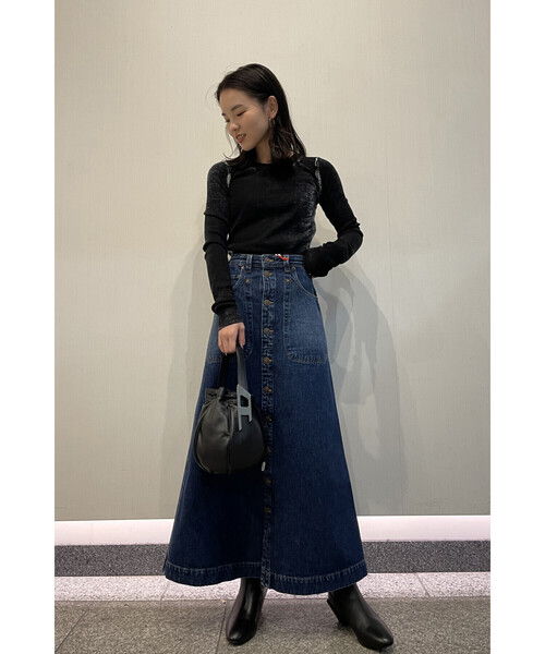 DIESEL（ディーゼル）の「レディース リブニット長袖 トップス ウール グラデーション（ニット/セーター・レディース・ブラック系その他/グレー/ブラック・MEDIUM/LARGE/X-LARGE/SMALL）」の19枚目の写真