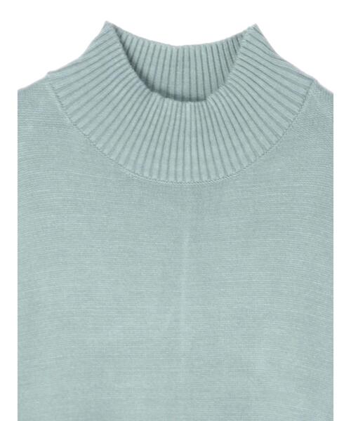 YECCA VECCA(イェッカヴェッカ)の「・バックスリットニットワンピース*(ワンピース・レディース・アイボリー/グリーン/チャコールグレー・FREE)」の20枚目の写真