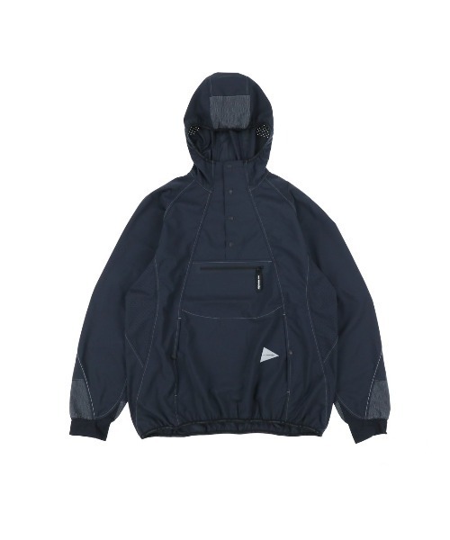 and wander（アンドワンダー）の「【and wander】LIGHT RIP HOODIE 