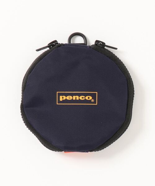 pencoペンコダブルドアパースミニファスナーポーチ