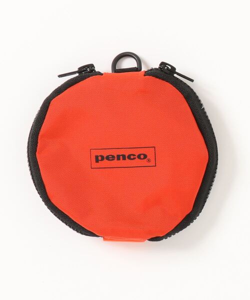 pencoペンコダブルドアパースミニファスナーポーチ