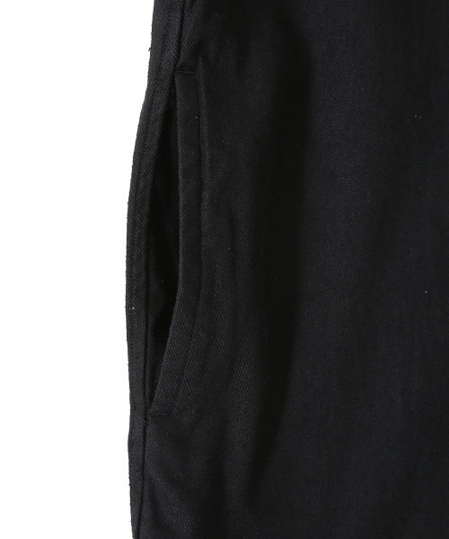 marka（マーカ）の「marka / マーカ：ZIP UP VEST - SILK LINEN TWILL -：M22A-05BL01A[COR]（ベスト・メンズ・ブラック・2/3）」の11枚目の写真