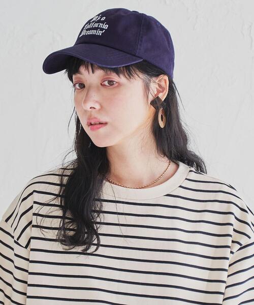 coen(コーエン)の「CaliforniaDreamin’ベースボールキャップ(キャップ・レディース・ダークグリーン/ベージュ/ネイビー・FREE)」の17枚目の写真