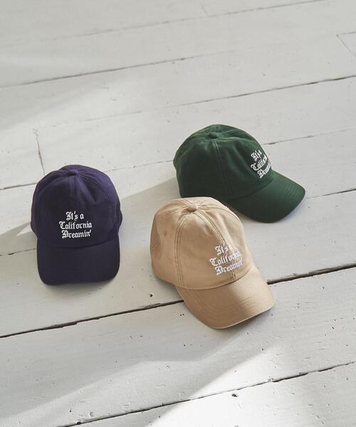 coen(コーエン)の「CaliforniaDreamin’ベースボールキャップ(キャップ・レディース・ダークグリーン/ベージュ/ネイビー・FREE)」の20枚目の写真