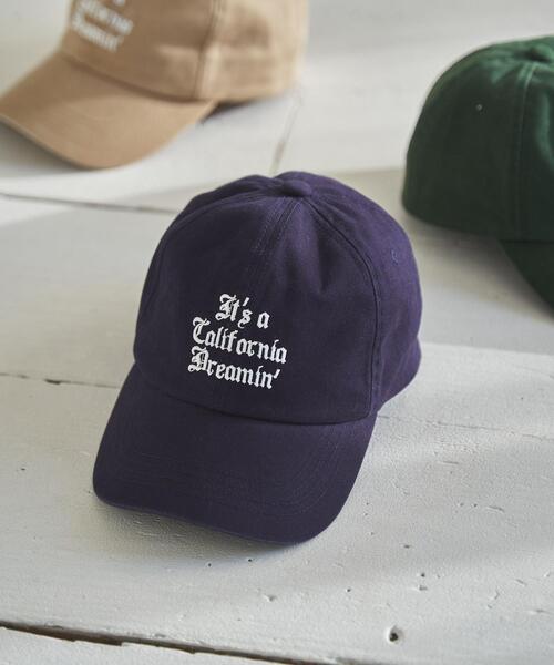 coen(コーエン)の「CaliforniaDreamin’ベースボールキャップ(キャップ・レディース・ダークグリーン/ベージュ/ネイビー・FREE)」の7枚目の写真