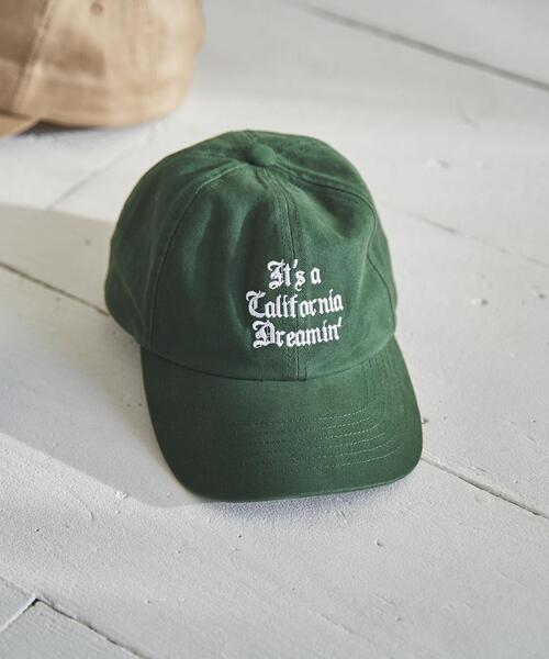coen(コーエン)の「CaliforniaDreamin’ベースボールキャップ(キャップ・レディース・ダークグリーン/ベージュ/ネイビー・FREE)」の8枚目の写真