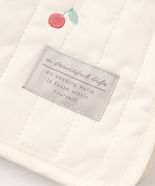 apres les cours（アプレレクール）の「フルーツ刺繍キルティングベスト（ベスト・キッズ・ピンク/オレンジ・90）」の10枚目の写真