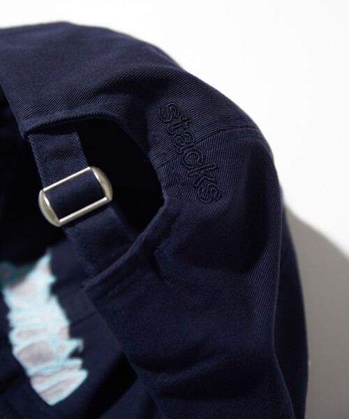 NAUTICA(ノーティカ)の「NAUTICA + STACKS/ノーティカ スタックス 6 Panel Cap “JOTA” 8.13(キャップ・メンズ・ネイビー/チャコールグレー/キャメル/ホワイト・フリ-)」の9枚目の写真