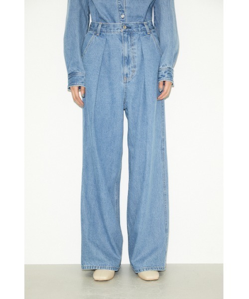 THROW BY SLY ペインターデニムパンツ THROW by SLY（スローバイスライ）の「16 x THROW PAINTER DENIM