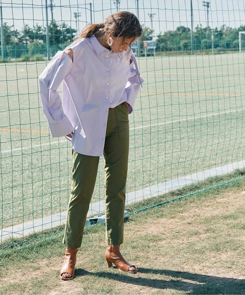 titivate（ティティベイト）の「ベイカーテーパードパンツ（その他パンツ・レディース・ベージュ/カーキ/ネイビー・S/M/L）」の9枚目の写真