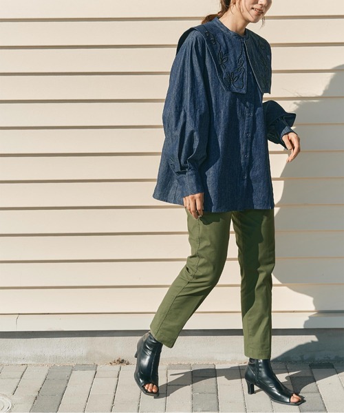 titivate（ティティベイト）の「ベイカーテーパードパンツ（その他パンツ・レディース・ベージュ/カーキ/ネイビー・S/M/L）」の10枚目の写真