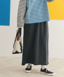 FORK&SPOON | FORK&SPOON　リサイクルヤーンスウェットスカート(スカート)