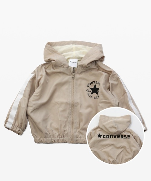 CONVERSE(コンバース)の「CONVERSE /コンバース ワイドジャケット(ナイロンジャケット・キッズ・ブラック/ベージュ・80cm/90cm/110cm/100cm/120cm/130cm)」の22枚目の写真