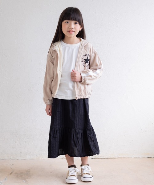 CONVERSE(コンバース)の「CONVERSE /コンバース ワイドジャケット(ナイロンジャケット・キッズ・ブラック/ベージュ・80cm/90cm/110cm/100cm/120cm/130cm)」の19枚目の写真