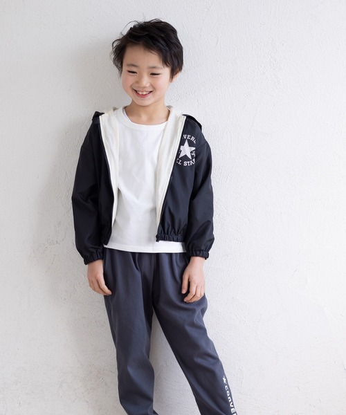 CONVERSE(コンバース)の「CONVERSE /コンバース ワイドジャケット(ナイロンジャケット・キッズ・ブラック/ベージュ・80cm/90cm/110cm/100cm/120cm/130cm)」の15枚目の写真
