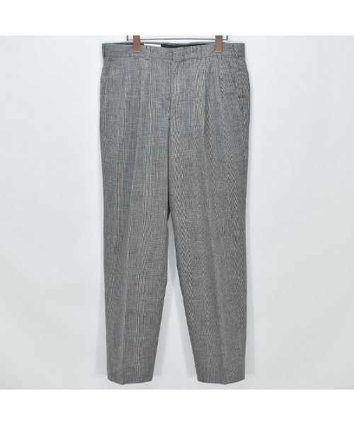 TOWNCRAFT（タウンクラフト）の「【ヴィンテージ古着】70's TOWNCRAFT/タウンクラフト グレンチェック スラックス（スラックス・メンズ・グレー・34inch）」の2枚目の写真