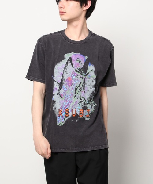 KSUBI（スビ）の「KSUBI SEDATED KASH SS TEE  (5000007212)（Tシャツ/カットソー・メンズ・ブラック・LARGE/MEDIUM）」の10枚目の写真